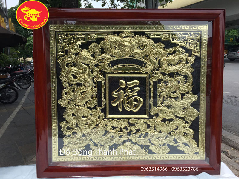 Tranh Đồng Cửu Long Tranh Phúc| Địa chỉ bán tranh đồng đẹp